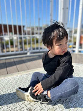「90cm」｜りいとさん（キッズ・90cm）の春コーディネート