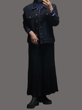 シャイニーツイルマーメイドスカートを使った人気ファッション