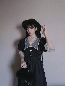 「Katie（ケイティ）のアイテム」を使った、狐さん（レディース・163cm）の秋コーディネート