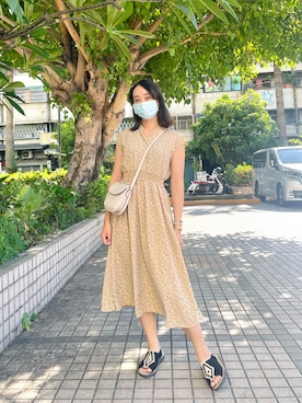 「Marc by Marc Jacobs（マークバイマークジェイコブス）のアイテム（腕時計）」を使った、Tippiさん（レディース・168cm）の夏コーディネート