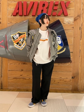 nanami さん（レディース・156cm）の冬コーディネート