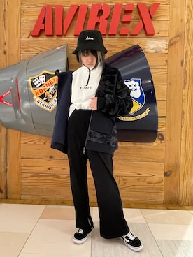 nanami さん(レディース・156cm)の冬コーディネート