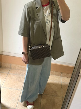 「POU DOU DOU（プードゥドゥ）のアイテム」を使った、little myさん（レディース・150cm）の夏コーディネート