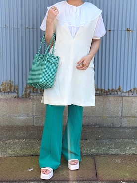 ユウさん（レディース・148cm）の夏コーディネート