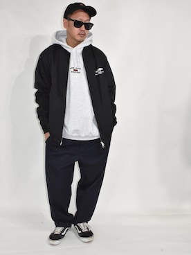 「アイテム（MA-1）」を使った、ktさん（メンズ・170cm・40代）の冬コーディネート