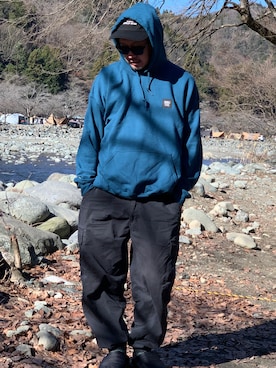 「アイテム（サンダル）」を使った、ktさん（メンズ・170cm・40代）の春コーディネート