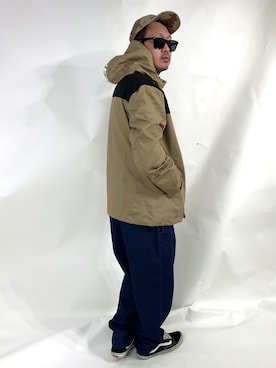 「アイテム（マウンテンパーカー）」を使った、ktさん（メンズ・170cm・40代）の春コーディネート