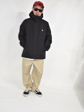 「アイテム（マウンテンパーカー）」を使った、ktさん（メンズ・170cm・40代）の秋コーディネート