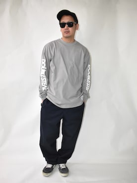 「春服みてみて」｜「アイテム（スニーカー）」を使った、ktさん（メンズ・170cm）の春コーディネート