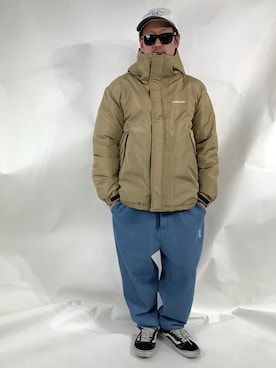 「アイテム（マウンテンパーカー）」を使った、ktさん（メンズ・170cm・40代）の冬コーディネート