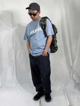 「アイテム（バックパック/リュック）」を使った、ktさん（メンズ・170cm・40代）の夏コーディネート