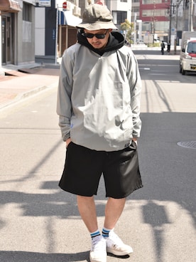 「DOUBLE STEAL（ダブルスティール）のアイテム」を使った、ktさん（メンズ・170cm）の春コーディネート