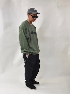 「アイテム（キャップ）」を使った、ktさん（メンズ・170cm・40代）の秋コーディネート