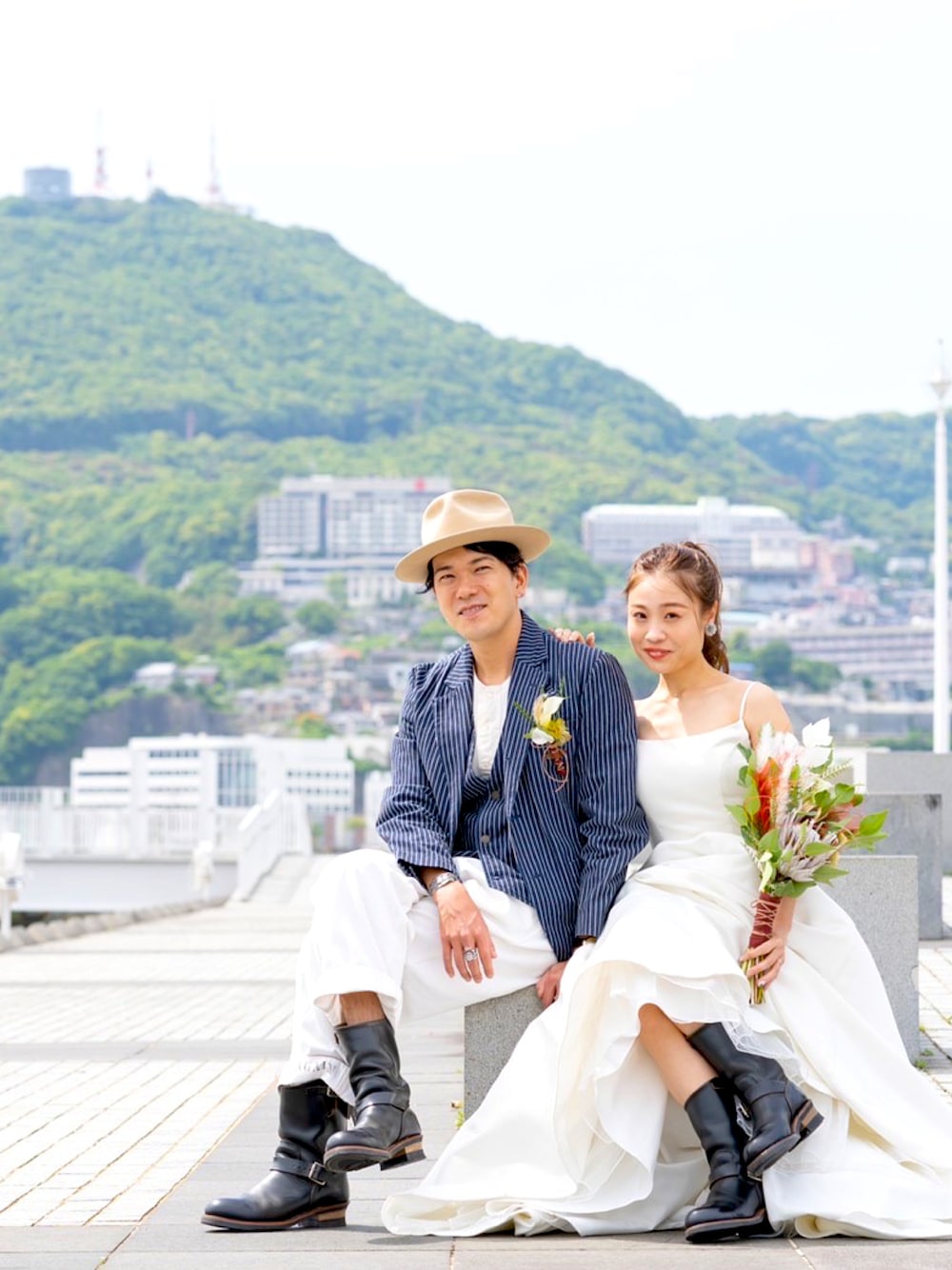 「クロンダイク、茶芯、pt91、pt83」｜「PT91のアイテム（ブーツ、ブラック系）」を使った、🎩さん（メンズ・178cm）の春コーディネートの1枚目の写真