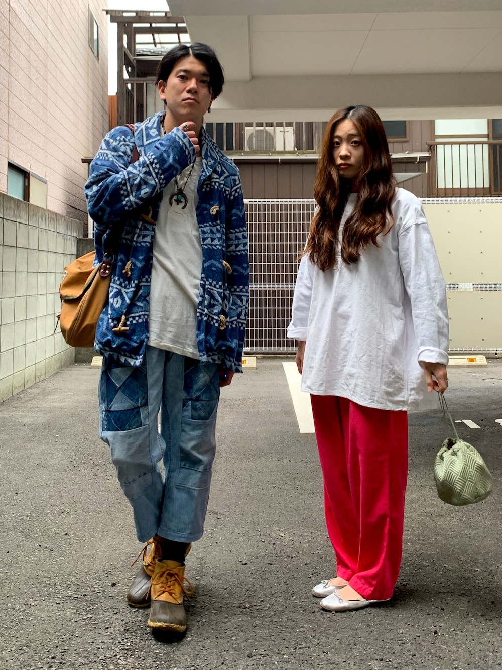 「indian jewelry」｜「POLO RALPH LAURENのアイテム（カーディガン/ボレロ、ブルー系）」を使った、🎩さん（メンズ・178cm）の春コーディネートの1枚目の写真
