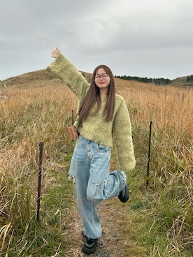 「hellam（へラム）のアイテム」を使った、さきさん（レディース・155cm）の秋コーディネート