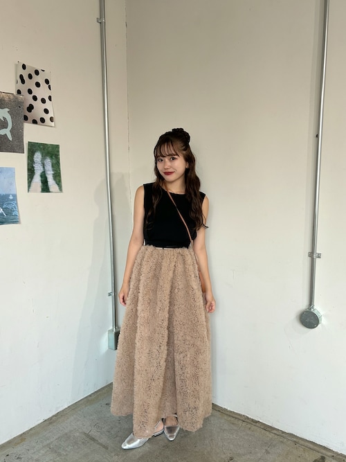 ANDRESD ドレス mocomoco set up dress / モコモコセットアップ