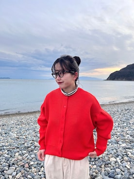 「bohmal（ボマール）のアイテム」を使った、さきさん（レディース・155cm）の春コーディネート