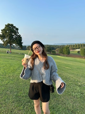 「hellam（へラム）のアイテム」を使った、さきさん（レディース・155cm）の秋コーディネート