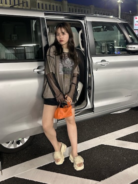 「PAGEBOY（ページボーイ）のアイテム」を使った、さきさん（レディース・155cm）の春コーディネート