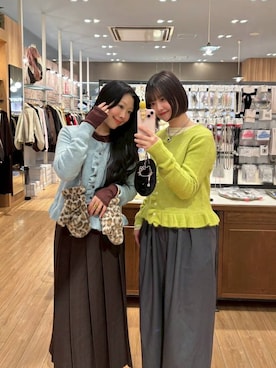 「アイテム（サンダル）」を使った、Hinaさん（レディース・162cm・20代）の冬コーディネート