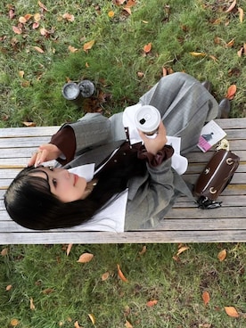 Hinaさん（レディース・162cm）の秋コーディネート