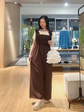 Hinaさん（レディース・162cm）の夏コーディネート