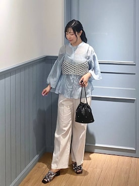 Hinaさん（レディース・162cm）の夏コーディネート