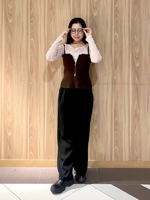 セール】マルチWAYZIPビスチェ 146498（ベスト）｜LOWRYS FARM