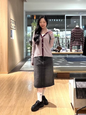 Hinaさん（レディース・162cm）の秋コーディネート