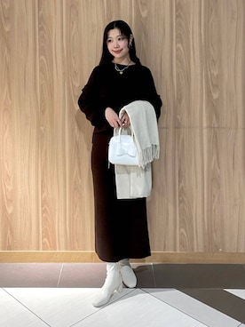 「アイテム（ワンピース/ドレス）」を使った、Hinaさん（レディース・162cm・20代）の秋コーディネート
