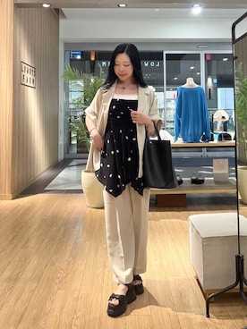Hinaさん（レディース・162cm）の夏コーディネート