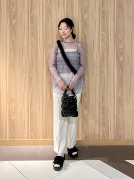 Hinaさん（レディース・162cm）の夏コーディネート