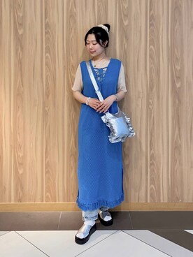 Hinaさん（レディース・162cm）の夏コーディネート