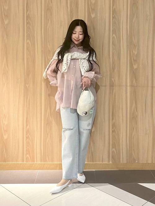 しの セール】CONE／アシメデニムパンツ 252606（デニムパンツ