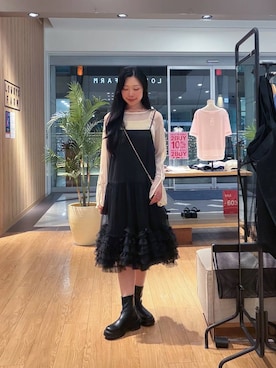 Hinaさん（レディース・162cm）の夏コーディネート