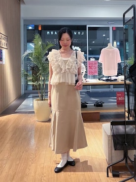 Hinaさん（レディース・162cm）の夏コーディネート