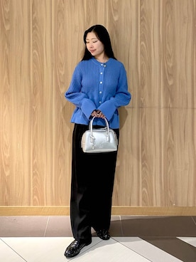 「ドットエスティ秋コーデ」｜「アイテム（アクセサリー）」を使った、Hinaさん（レディース・162cm）の秋コーディネート