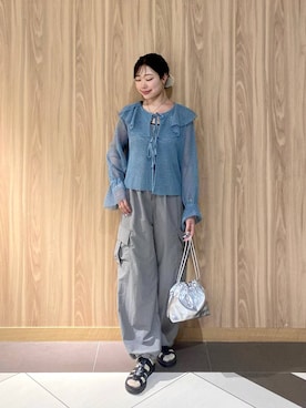 Hinaさん(レディース・162cm)の夏コーディネート