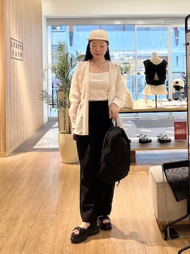 Hinaさん(レディース・162cm)の夏コーディネート