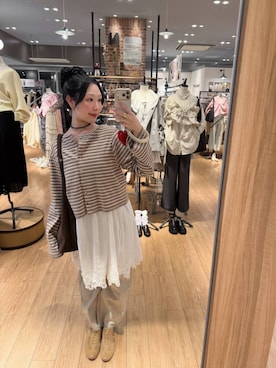 Hinaさん（レディース・162cm）の春コーディネート