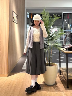 Hinaさん（レディース・162cm）の秋コーディネート