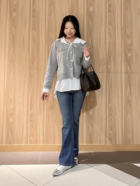 Hinaさん（レディース・162cm・20代）の秋コーディネート