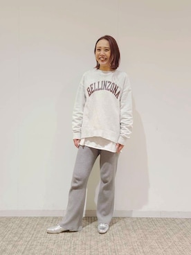 テラスモール湘南さん（レディース・158cm）の冬コーディネート