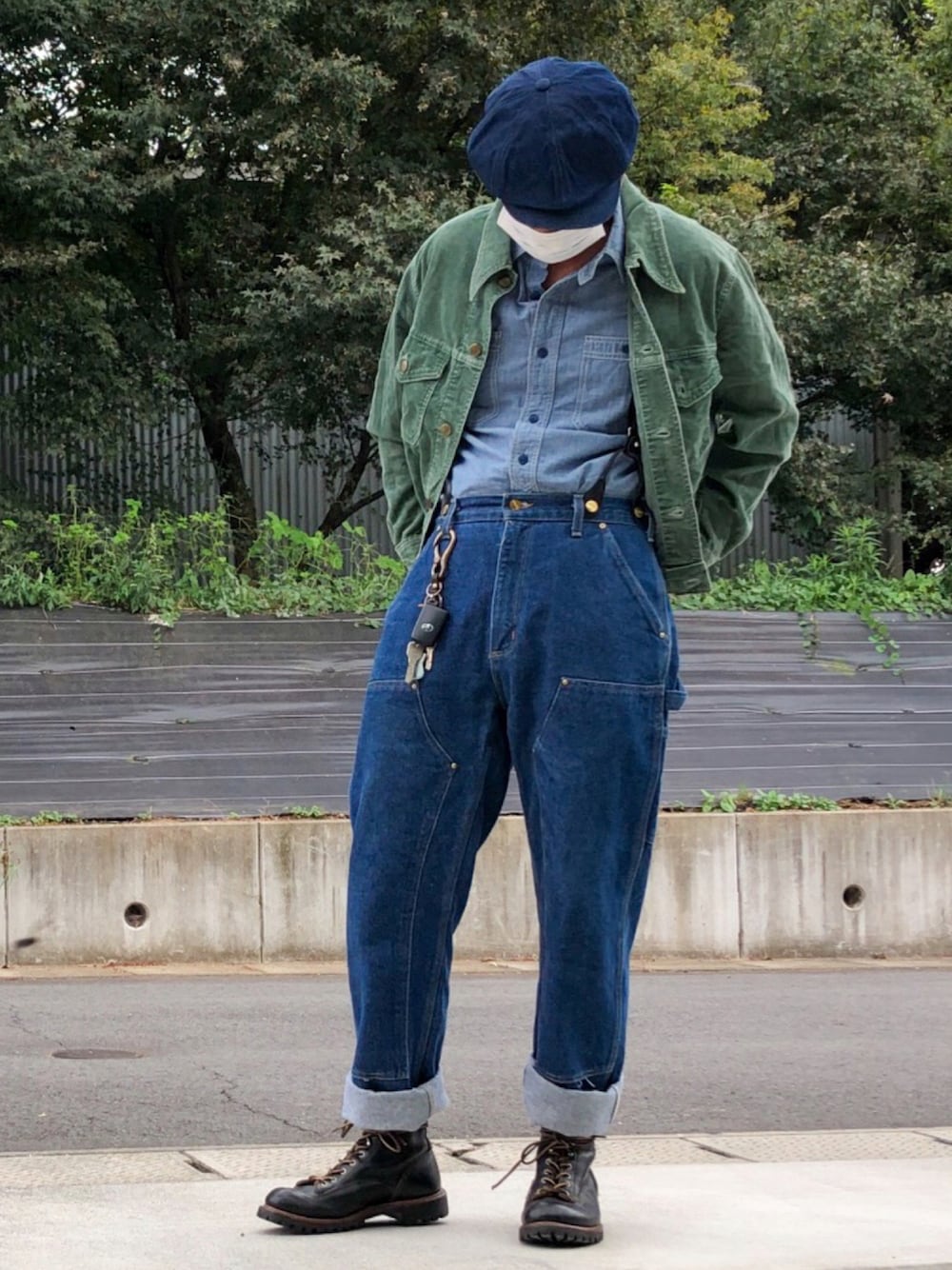 ヴィンテージ古着】Carhartt/カーハート ダブルニー ワーク