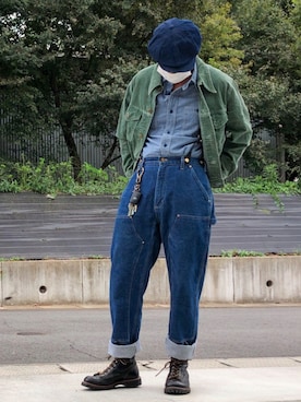 眼鏡(本体)さん（メンズ・173cm）の秋コーディネート