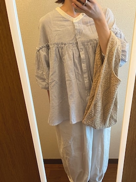 紗さん（レディース・152cm）の夏コーディネート