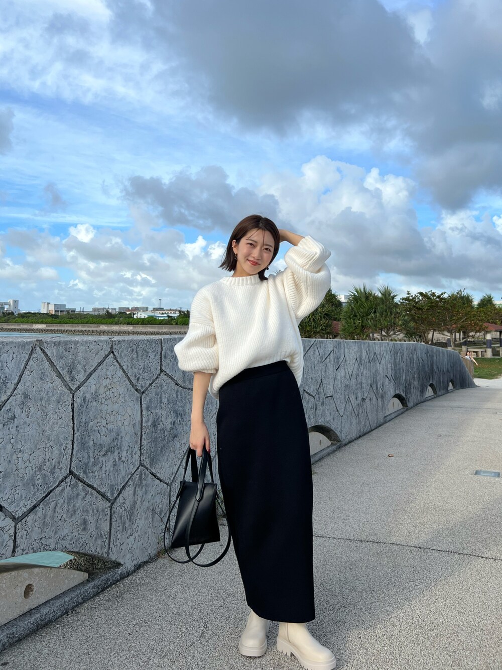 「秋服準備はじめました、大人コーデ、カジュアルコーデ、秋カラー、オトナ女子、オトナカジュアル、プチプラコーデ」｜「VASICのアイテム（バッグ、ブラック系）」を使った、yuppyさん（レディース・160cm）の秋コーディネートの1枚目の写真