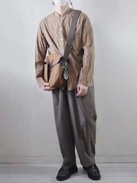 「Steven Alan（スティーブンアラン）の＜Steven Alan＞ O/DY DBY COOK SHIRT/シャツ（シャツ/ブラウス）」を使った、ゆうさん（メンズ・165cm）の秋コーディネート