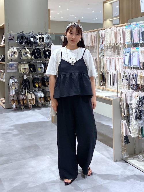 ⚠️さゆり7/15まで【MATINEE】リネンライクサロペ ⚠️さゆり様専用7/15まで【MATINEE】リネンライクサロペ - メルカリ